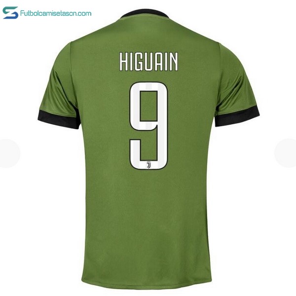 Camiseta Juventus 3ª Higuain 2017/18
